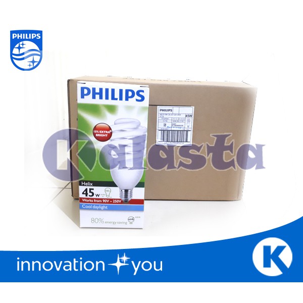 Promo Lampu Philips Helix 35w, 45w, 55w gratis bubble