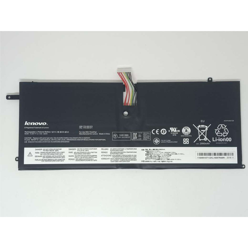 BATERAI BATTERY LENOVO X1 X1C CARBON GEN 1 2013 45N1070 3444 3460 3462 3448 ORIGINAL