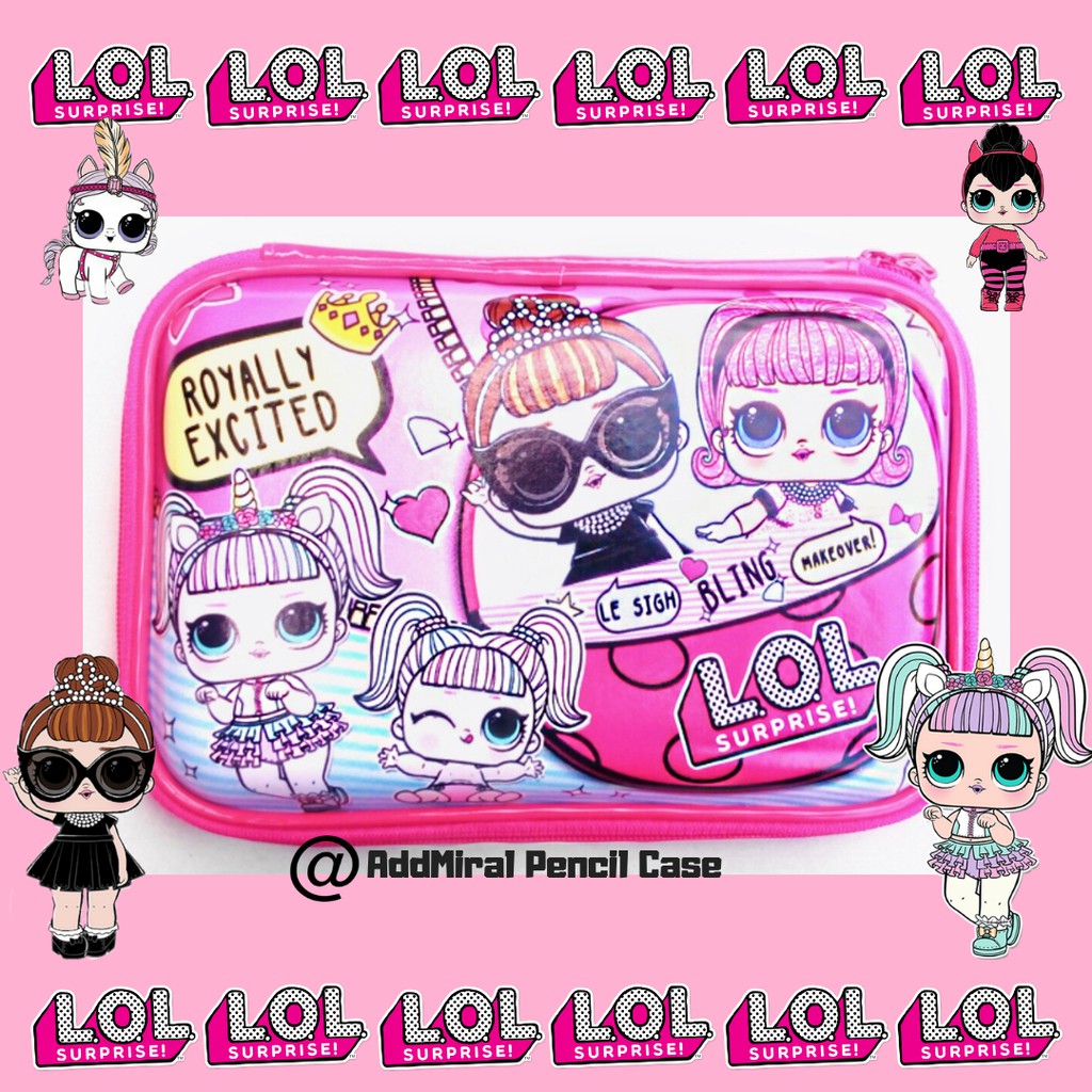 

Tempat pencil Pencil case kotak pensil model smiggleLOL