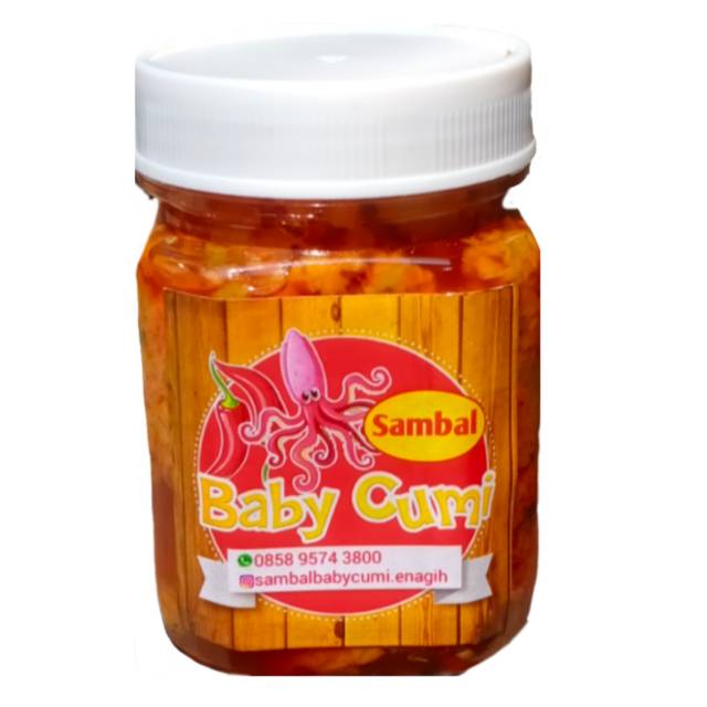 

Sambal Baby Cumi Enagih (enaknya bikin nagih)