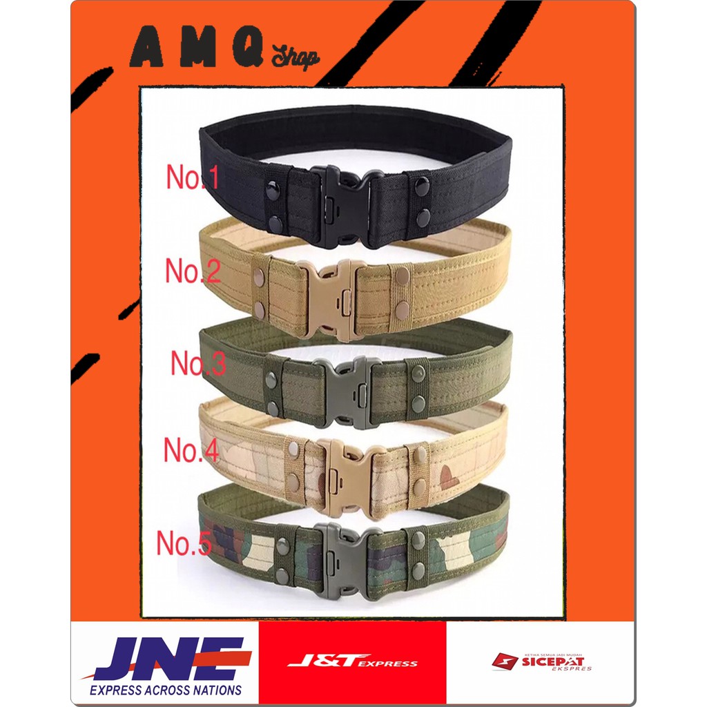 Ikat Pinggang Tactical / Gesper Pria / Tactical Belt / Ikat Pinggang Pria / Sabuk Tactical / Gesper