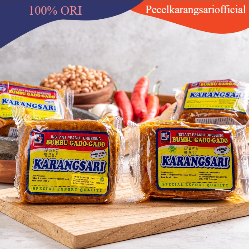 

Karangsari- Mixed Bumbu Gado-Gado (1 Pedas dan 1 Tidak pedas)
