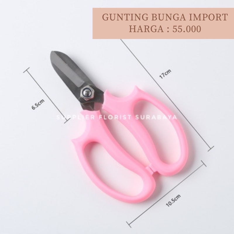 GUNTING BUNGA/ GUNTING BUNGA IMPORT/ GUNTING BUNGA KOREA/GUNTING BATANG BUNGA