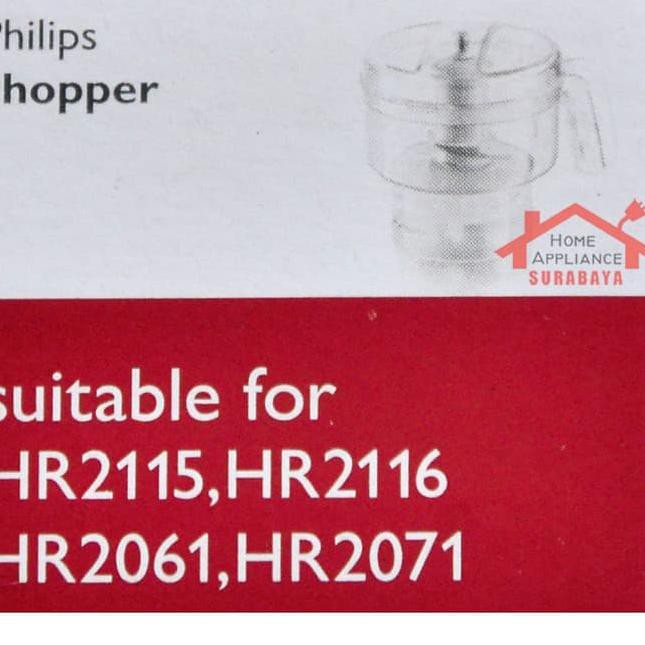 ー WED Chopper Blender Philips Penggiling Daging Pencacah HR 2939 / HR-2939 ✺