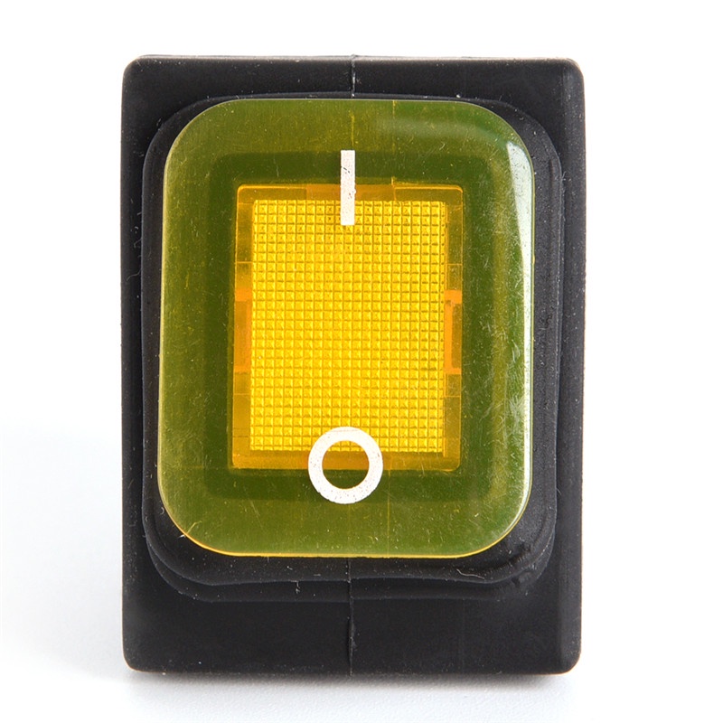 (dreamdreaming.id) Saklar Rocker Switch 4 Pin 12V Anti Air Dengan Lampu LED Untuk Mobil / Perahu