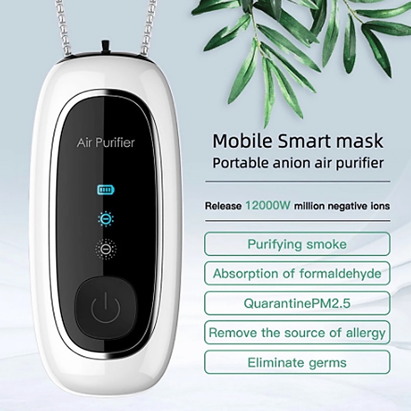 Air Purifier/Kalung Air Purifier Smart/Anion Pembersih Udara Portable