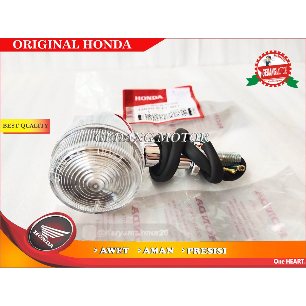 LAMPU SEIN BELAKANG SCOOPY KARBU KIRI ORI AHM