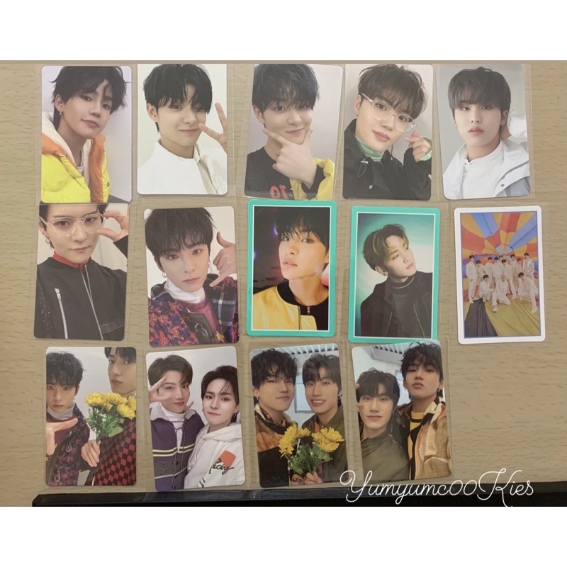 TREASURE PC PHOTOCARD THE SECOND STEP TSS BLUE GREEN VER JIKJIN UNIT HYUNSUK YEDAM ASAHI HARUTO JUNK
