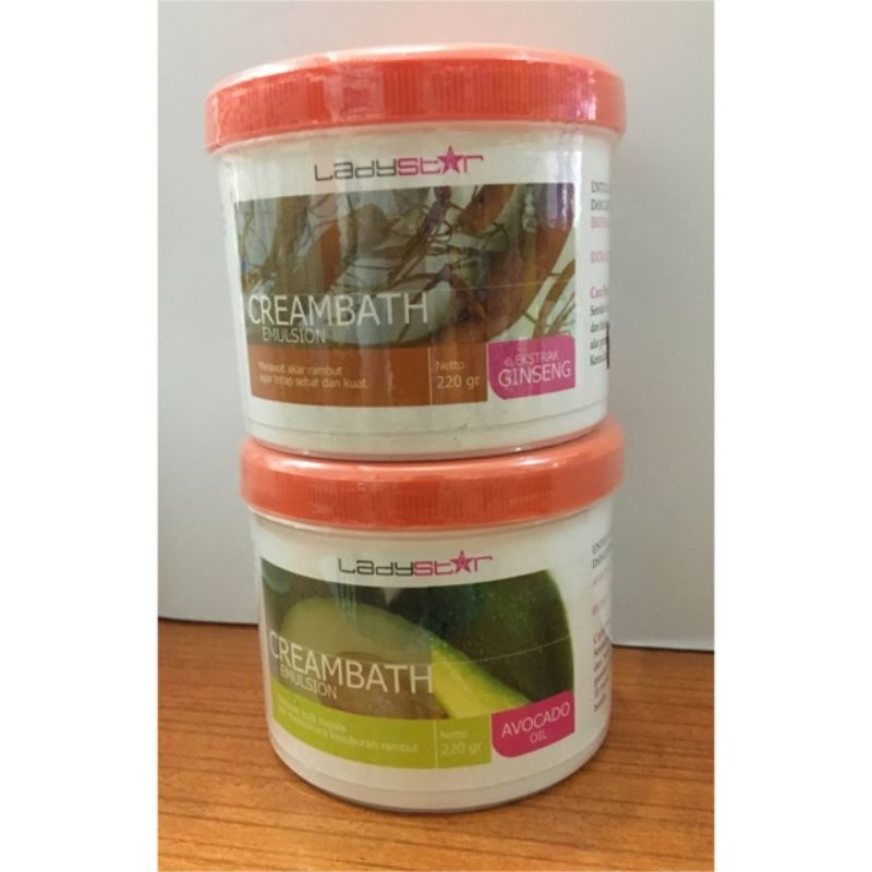 ladystar creambath 220g