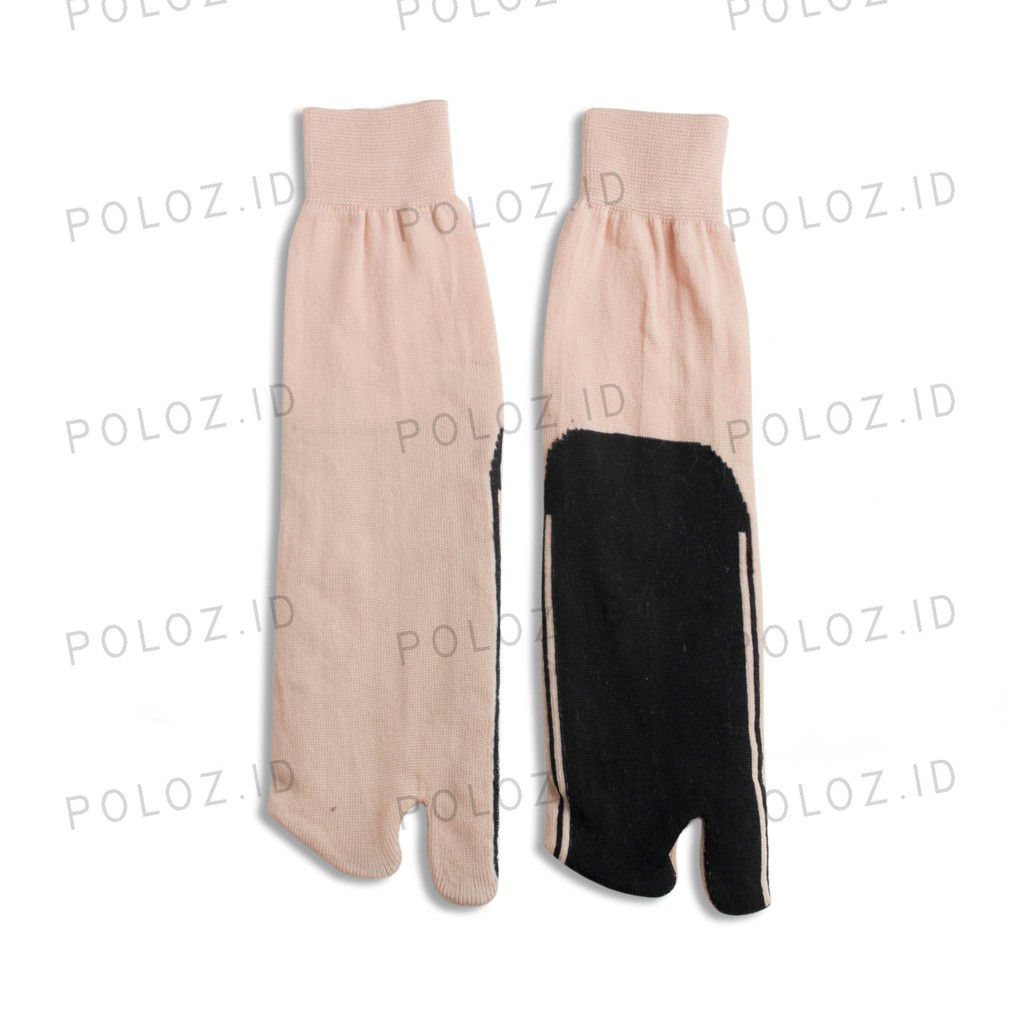 KAOS KAKI JEMPOL MUSLIMAH TELAPAK HITAM KAOS KAKI JEMPOL PANJANG KAOS KAKI PANJANG CEWE-1
