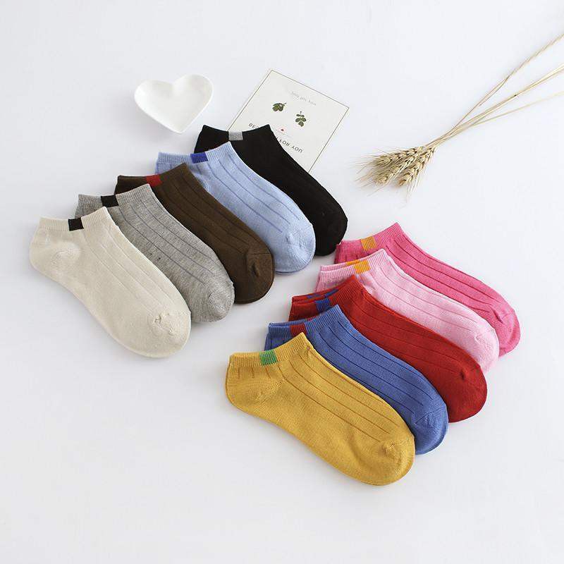 RSB KK216 Kaos Kaki POLOS 6 Ankle Cute Socks Short Socks Kaos Kaki Pendek Murah