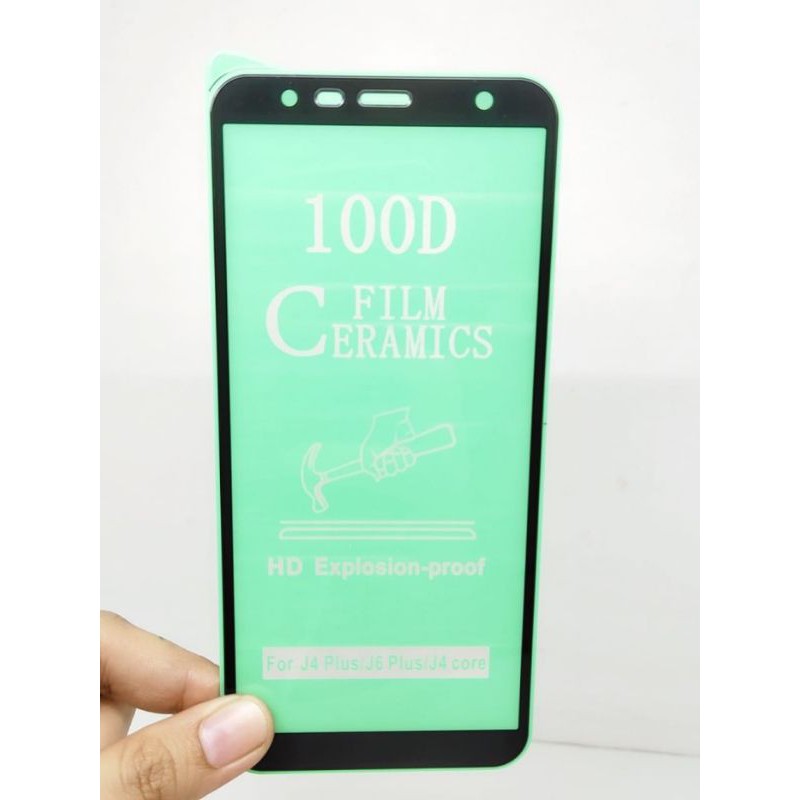 Tempered Glass CERAMIC Samsung J4 Core 6.0" Nano Ceramic ANTI PECAH Tempered Glass Samsung J4 Core