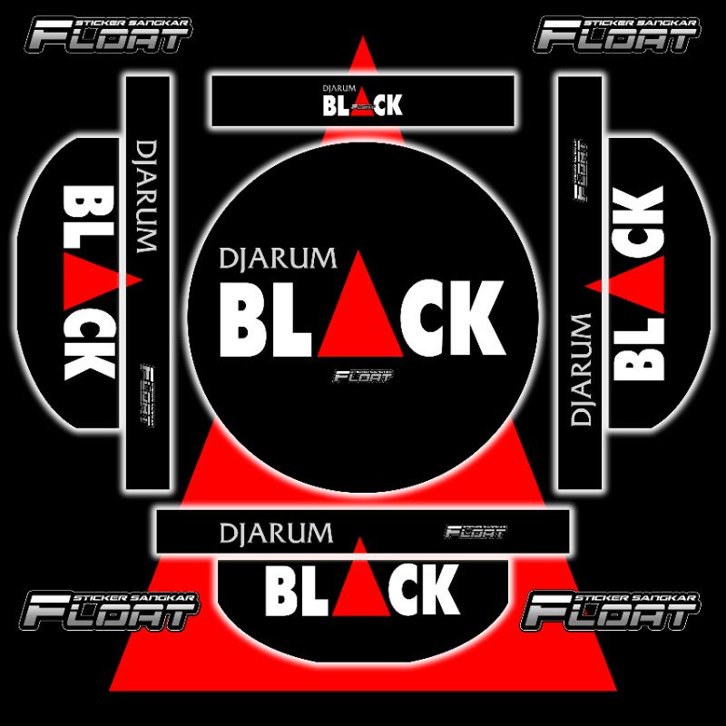 PALING MURAH STIKER STICKER SANGKAR KANDANG TEBOK LIVEBIRD DJARUM BLACK