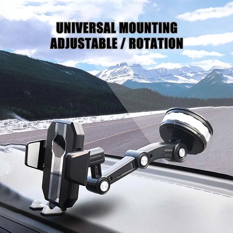 Braket Stand Holder Smartphone Mount Air Vent Mobil Rotasi 360 ° Multifungsi