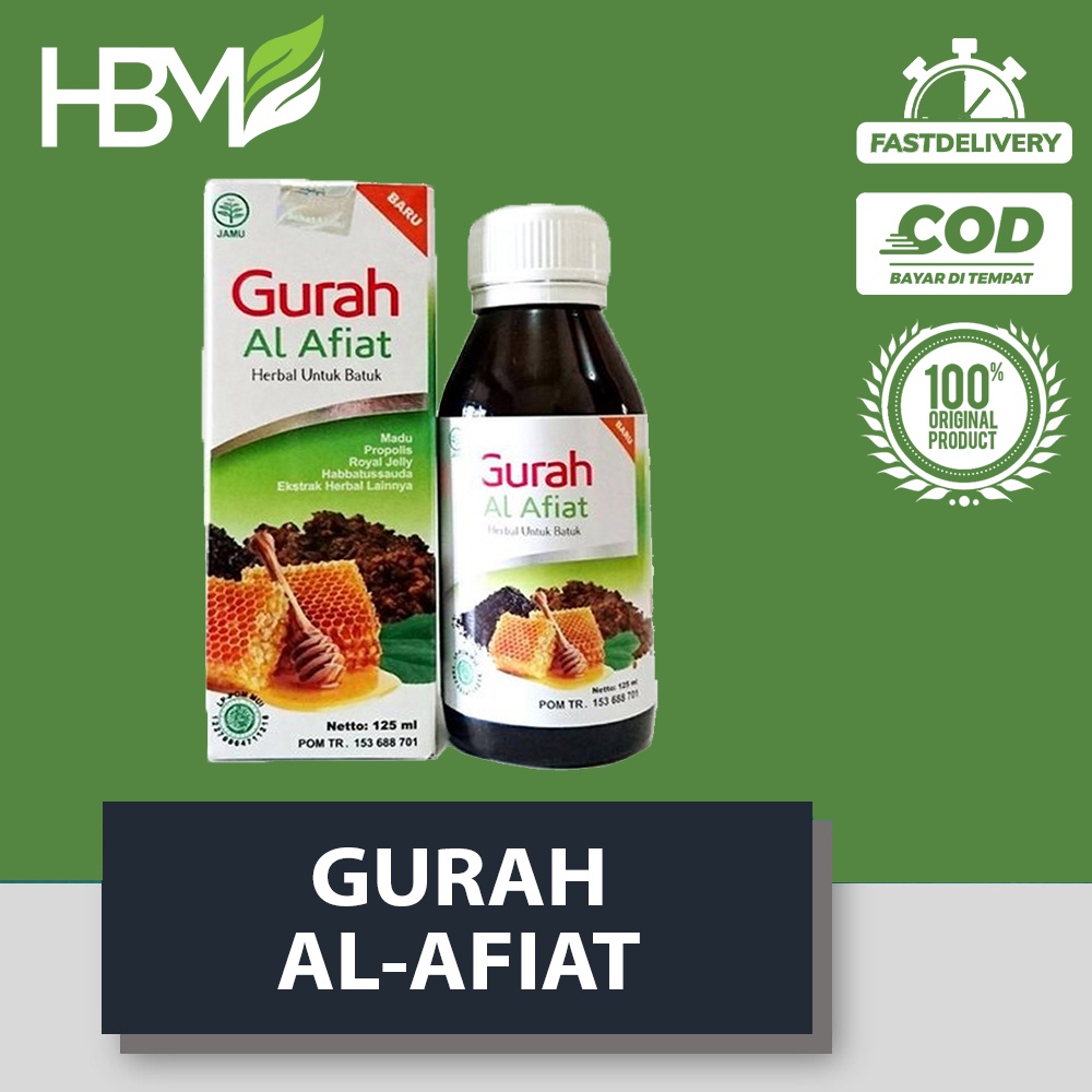 

MADU GURAH AL AFIAT 125 ML MADU BATUK GURAH