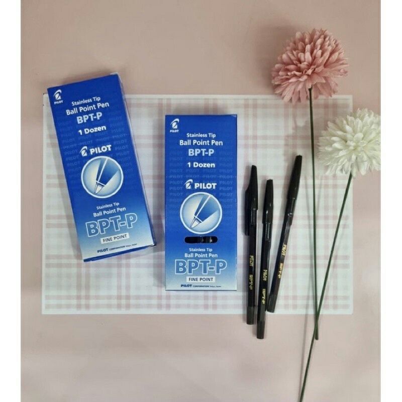 

Bolpen/ Balllpoint / Pulpen/ Ballpen Pilot BPTP Hitam Biru (Lusin)