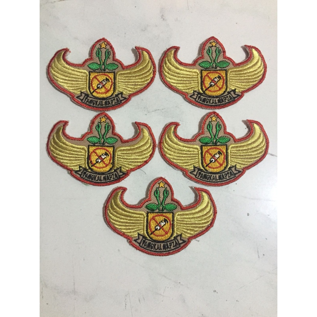 Badge Wing Tangkal Napza (bordir)