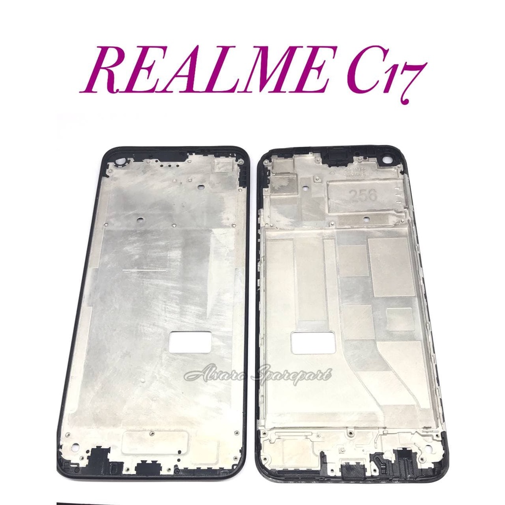 FRAME REALME C17 - TATAKAN LCD TULANG TENGAH
