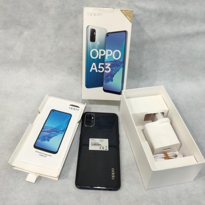 [ Hp Bekas / Second ] Oppo A53 Ram 4 64Gb - Handphone Bekas / Second