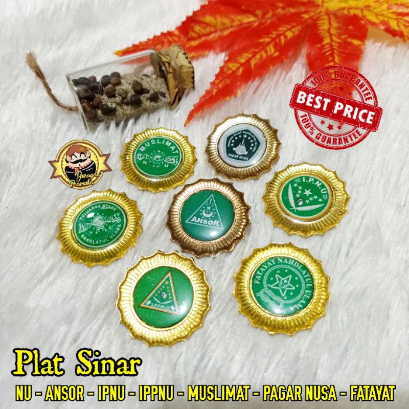 PIN NU SINAR - ANSOR - FATAYAT - IPNU - IPPNU - PAGAR NUSA - MUSLIMAT ( NU )