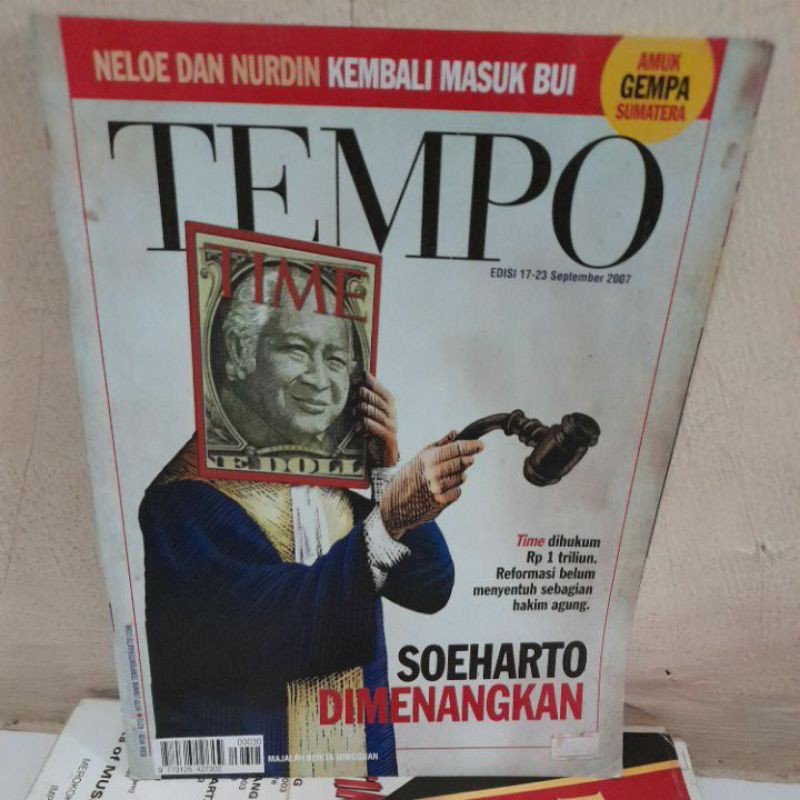 Majalah Tempo edisi 17-23 September 2007