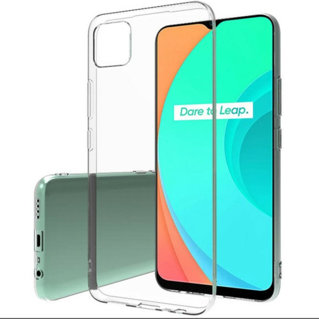Clear Case REALME C11 C12 C15 Case Cover Casing Bening Transparant