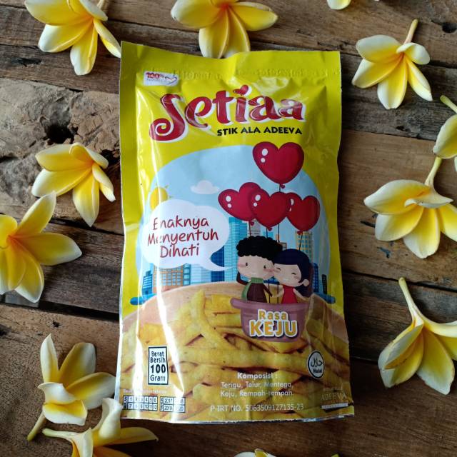 

Setiaa (stik ala adeeva rasa keju)