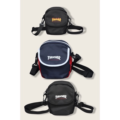 Shoulder Bag Thrasher HomeTown Black flame