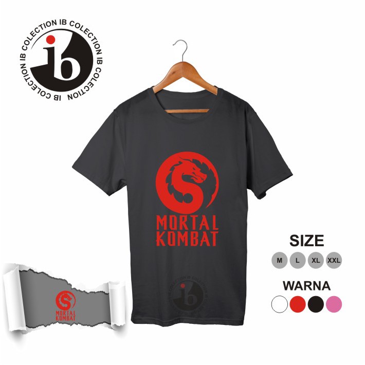 Kaos Distro T-Shirt Unisex Mortal Kombat