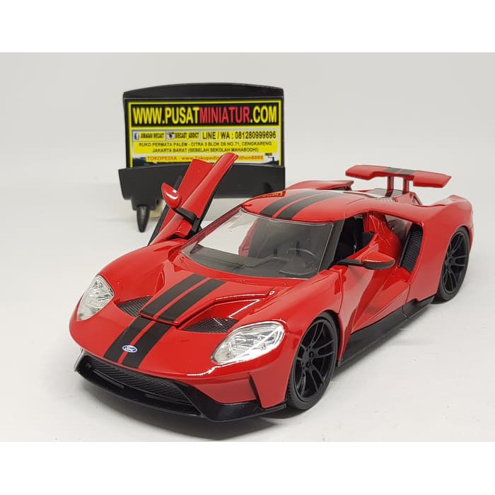 2017 FORD GT - SKALA 1:24 - JADA (DIECAST-MINIATUR)