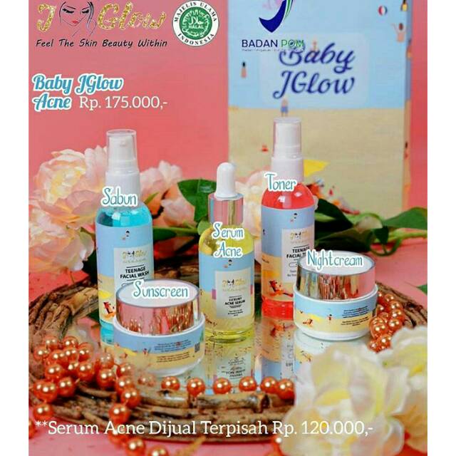 Baby J Glow Skincare Khusus Remaja Kulit Berjerawat Shopee Indonesia