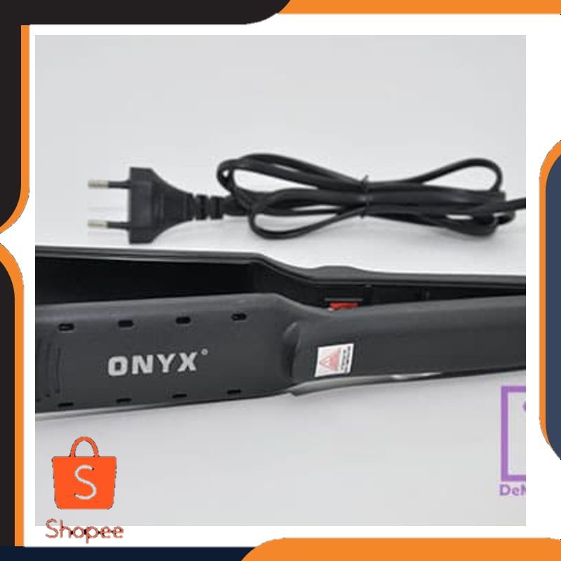 WW 335 ONYX 698 HITAM Alat Catok Rambut / Catokan Hair Iron Ceramic