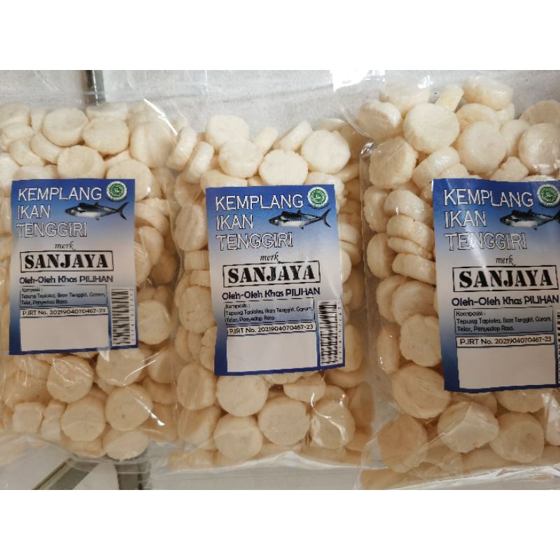 

Kemplang Koin Ikan Tenggiri cap Sanjaya 100gr