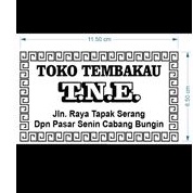 

stempel plastik 2 pcs