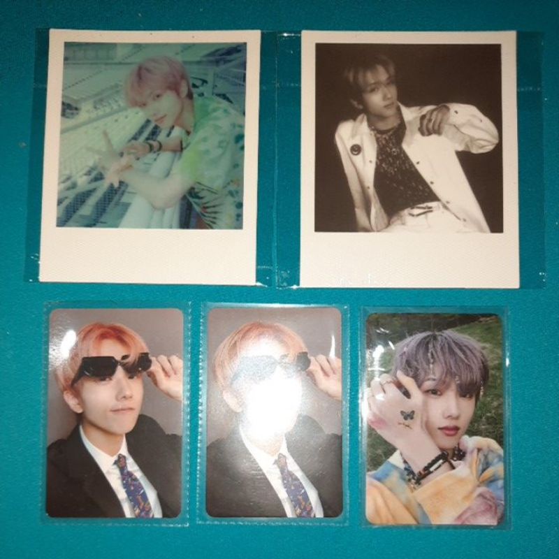 jisung future, agent, polaroid hello future nct dream photocard pc official wts wtb wtt baca deskrip