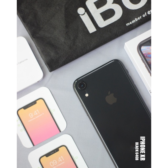 iphone XR 64gb ex garansi resmi ibox bh 85% no minuss-1