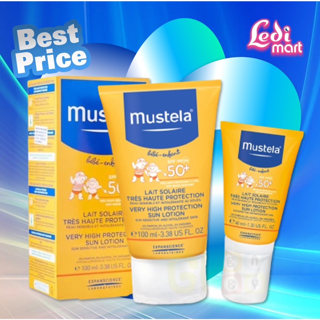 ORIGINAL Mustela Baby Care Series / Mustela Perawatan Bayi / LEDI MART