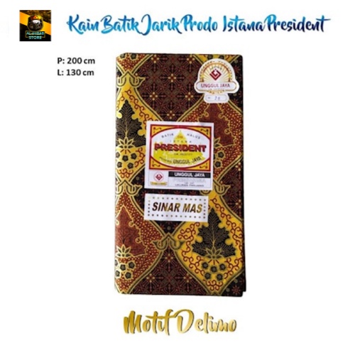 Kain Batik Jarik Prodo H. Santoso Istana Presiden Motif Delimo