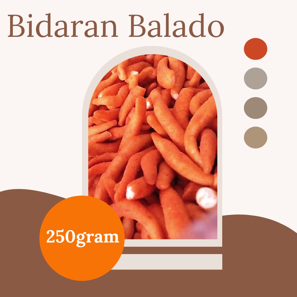 

BIDARAN BALADO 250gram