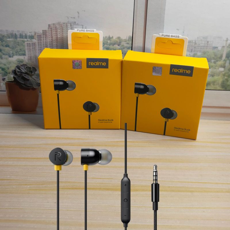 Headset Realme Original Setereo Earphone