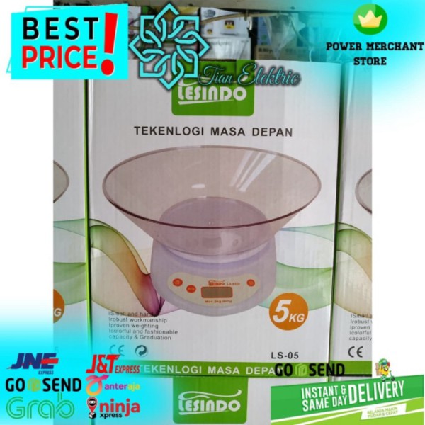 Dapur Murah Digital Timbangan Unik 5kg