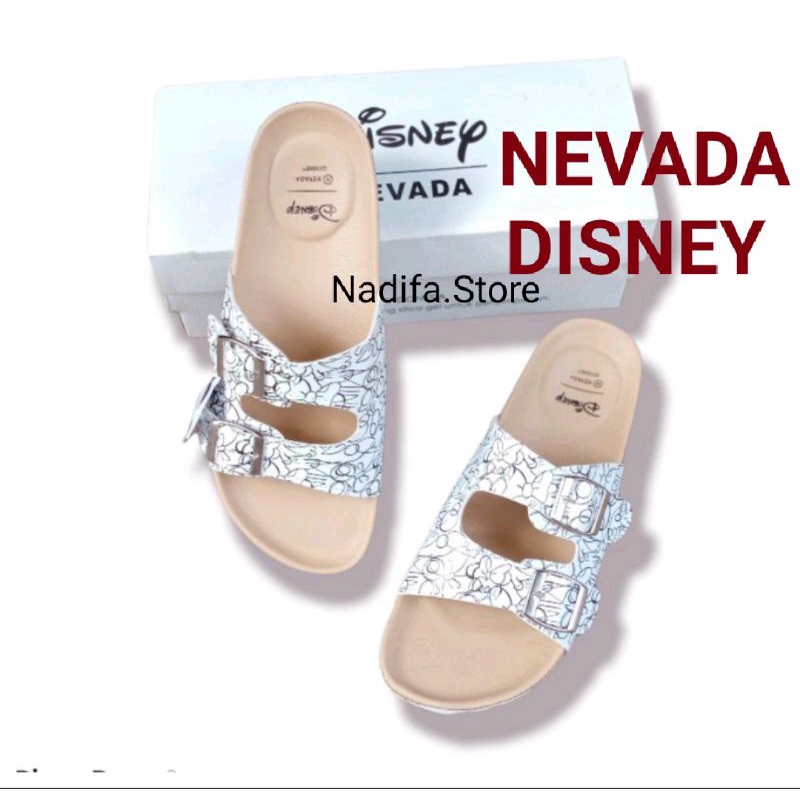 Sandal N V D Disney Puyuh Brand Matahari SALE Fashion Cewek Casual Terbaru Sendal Gasper Slip On