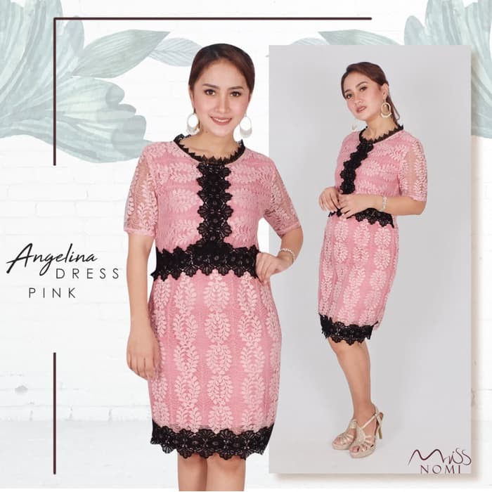 Promo dress pesta wanita full brukat   gaun petsa brokat mewah   dress natal   Putih  XL Murah