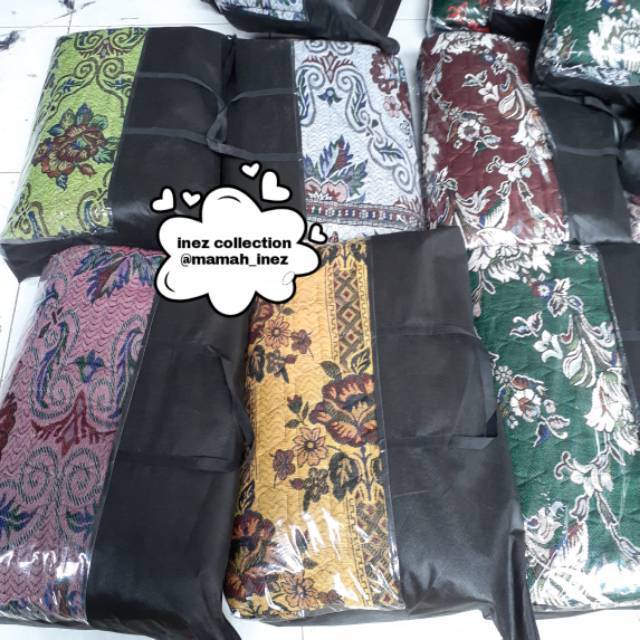 COD// TIKAR  QUILTING RUMBAY BUNGA