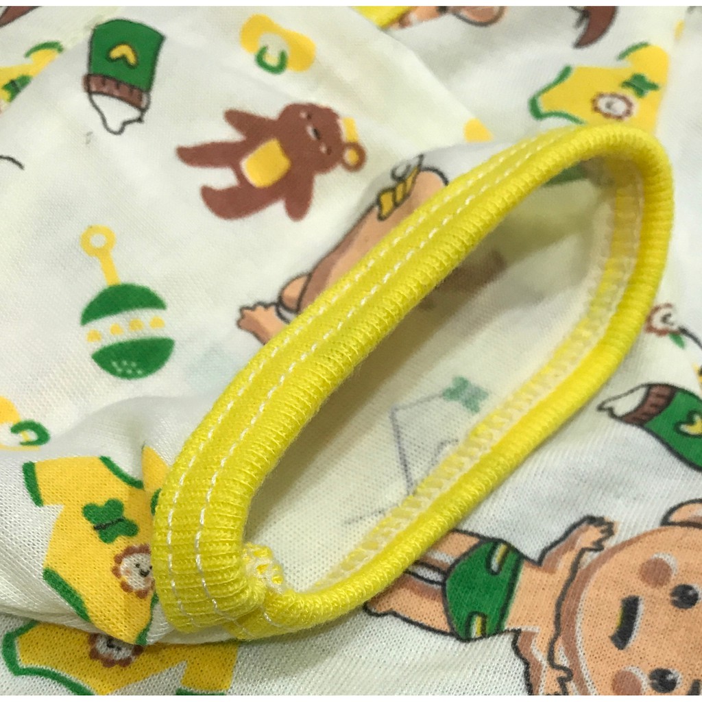 BAYIe - 6 SET Setelan Baju Bayi Buntung + Celana Pendek New Born SANTPOLO umur 0-3 bulan