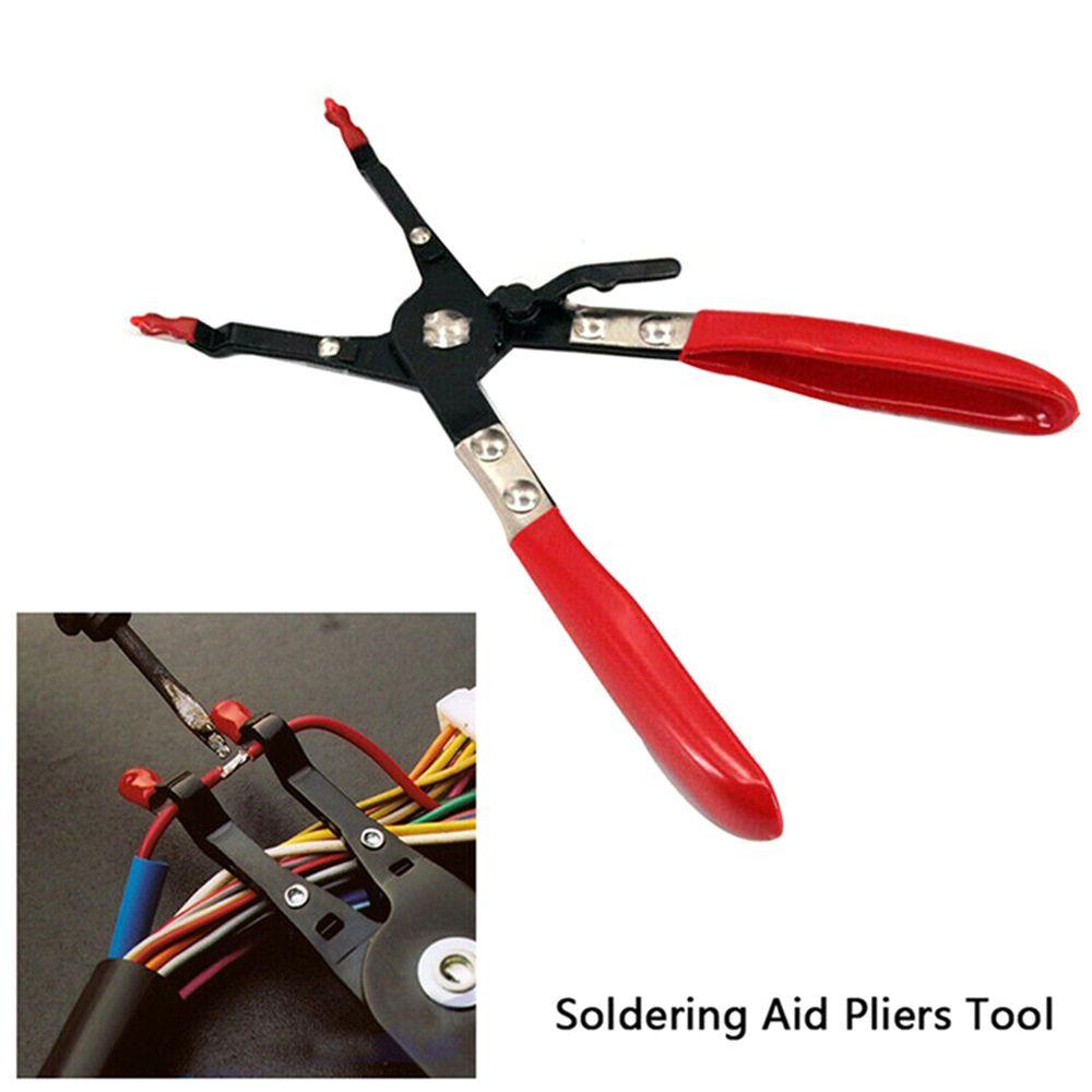 Solighter Kawat Las Clamp Car Vehicle Catch Aid Tang Alat Perbaikan Mobil Wire Welding Wire Bonding