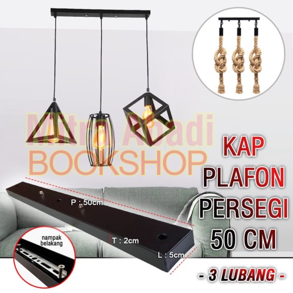 Kap Lampu Plafon Besar DIY