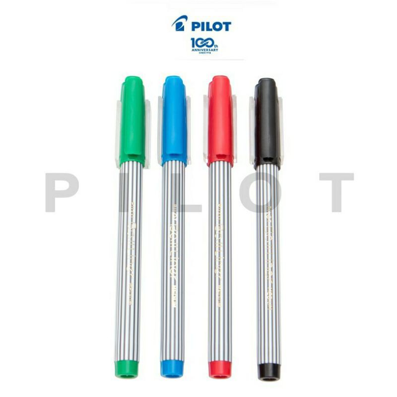 

ATH { 1PACK } Pulpen Pilot Balr BL-5M 0.8mm Permanen Isi 12 Pcs