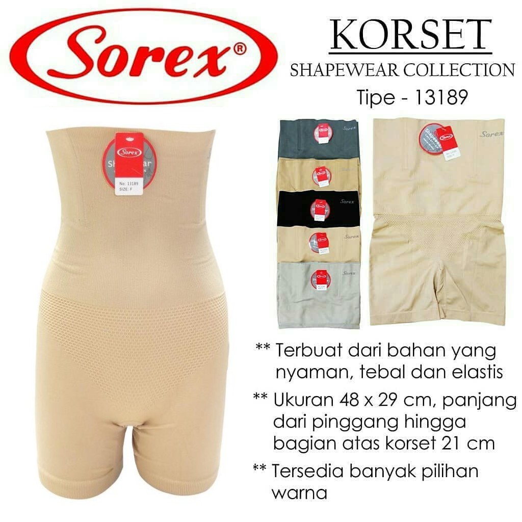 Stagen Sorex Setengah Badan - Celana Korset Sorex - 13189