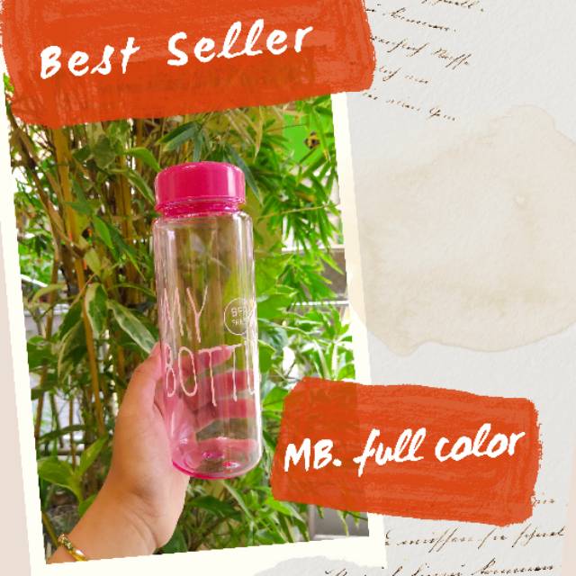 

MYBOTTLE BENING FULL COLOR BEST SELLER SOUVENIR KADO ULTAH GIFT LUCU GROSIR ECER